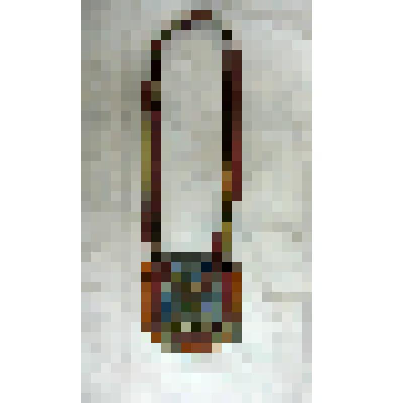 Сумочка синего сукна, шитая бисером