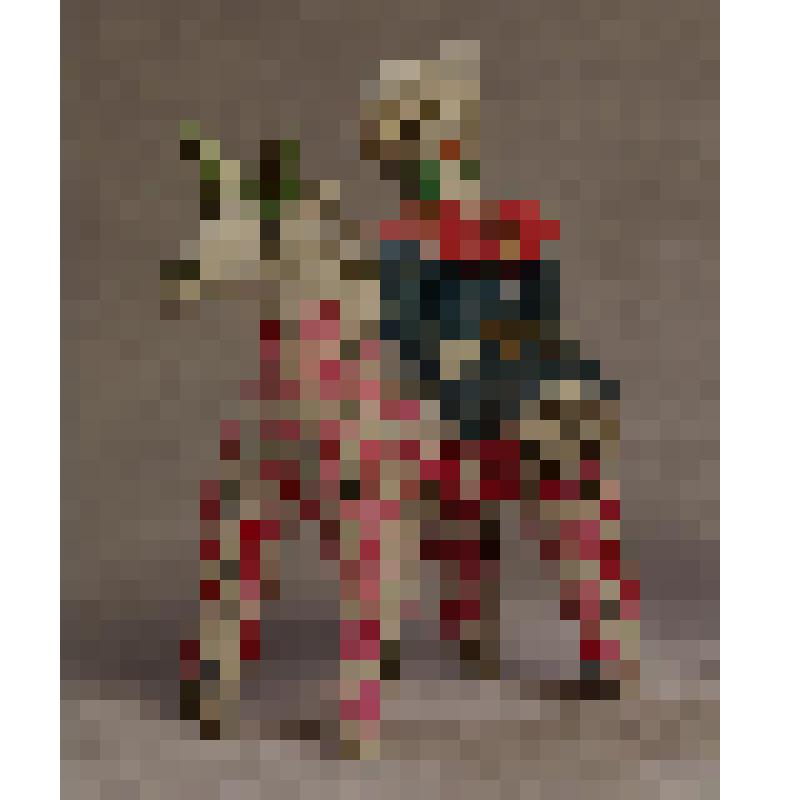 Игрушка "Дама на лошади"