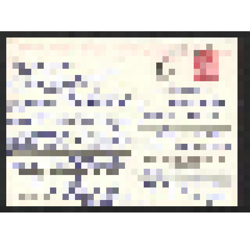 Поздравление Ант.[овой?] Алёны Богомоловой З.А. с наступающим Новым 1984 годом