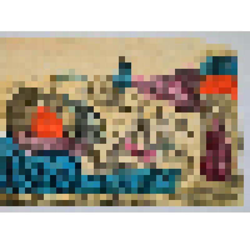 Лубочная картинка "Гудит звонок и тройка мчится"