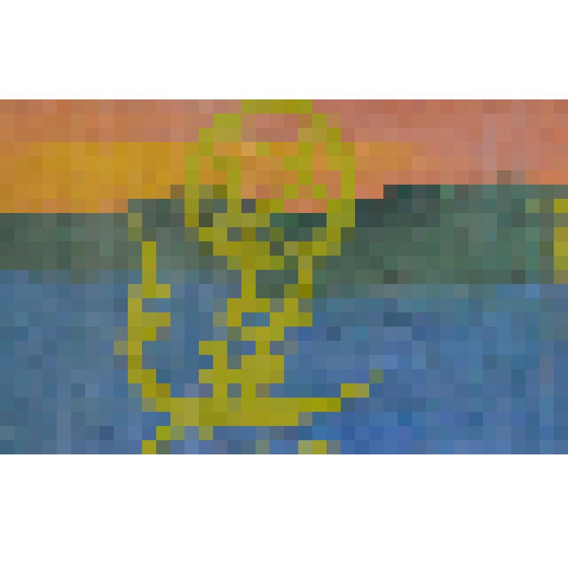 Картина «Закат».
Автор: Доможаков Александр Викторович