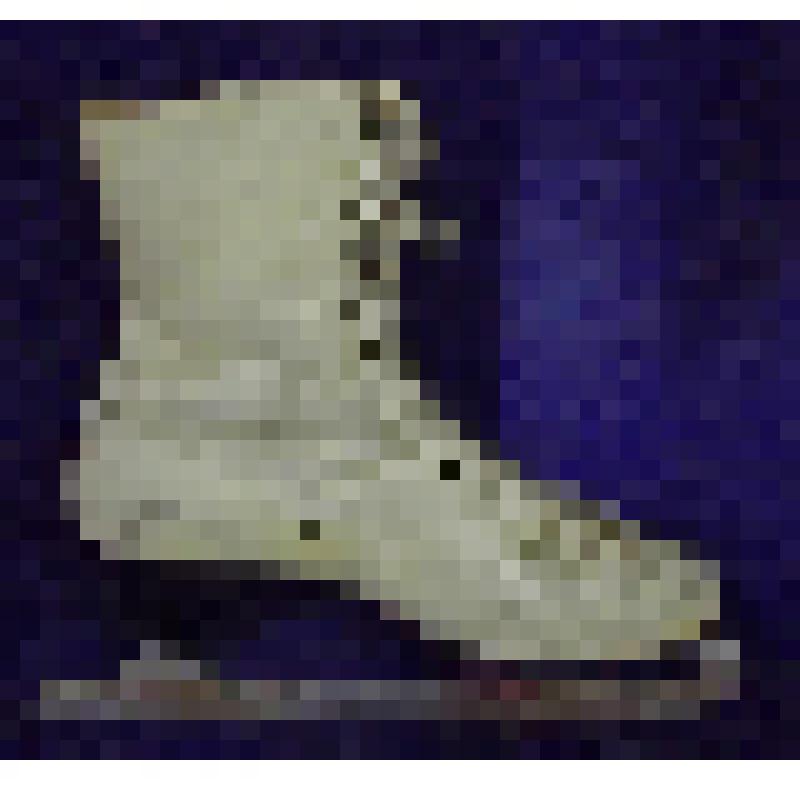 Конёк фигурный с ботинком (левый)