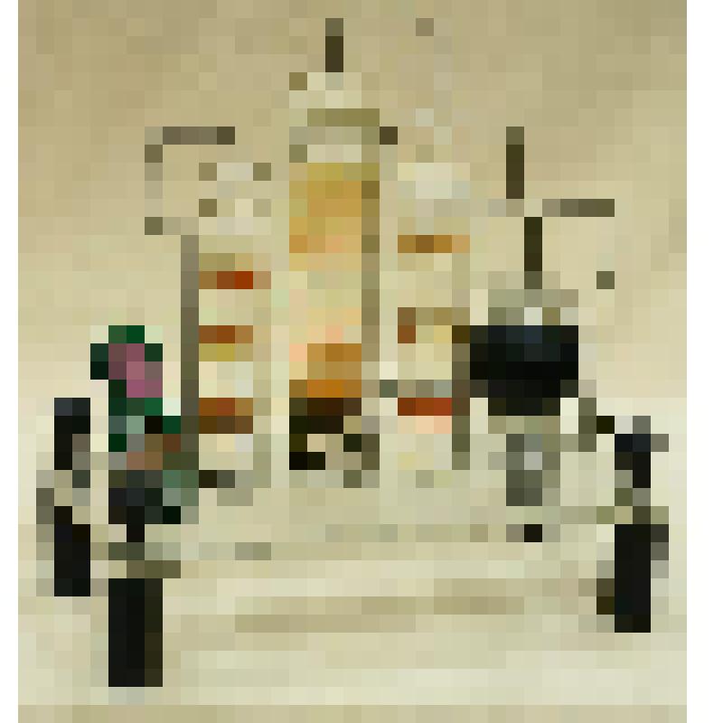 Сувенир "АВТ" (атмосферно-вакуумная трубчасть). Подарок рабочих Волгоградского нефтеперерабатывающего завода в связи с 10-летием завода, 17.12.1969 г