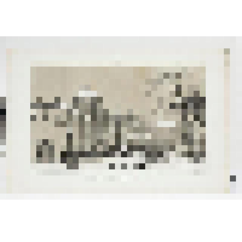 Литография. "Москва. Внутренний двор Вознесенского монастыря. В Кремле."