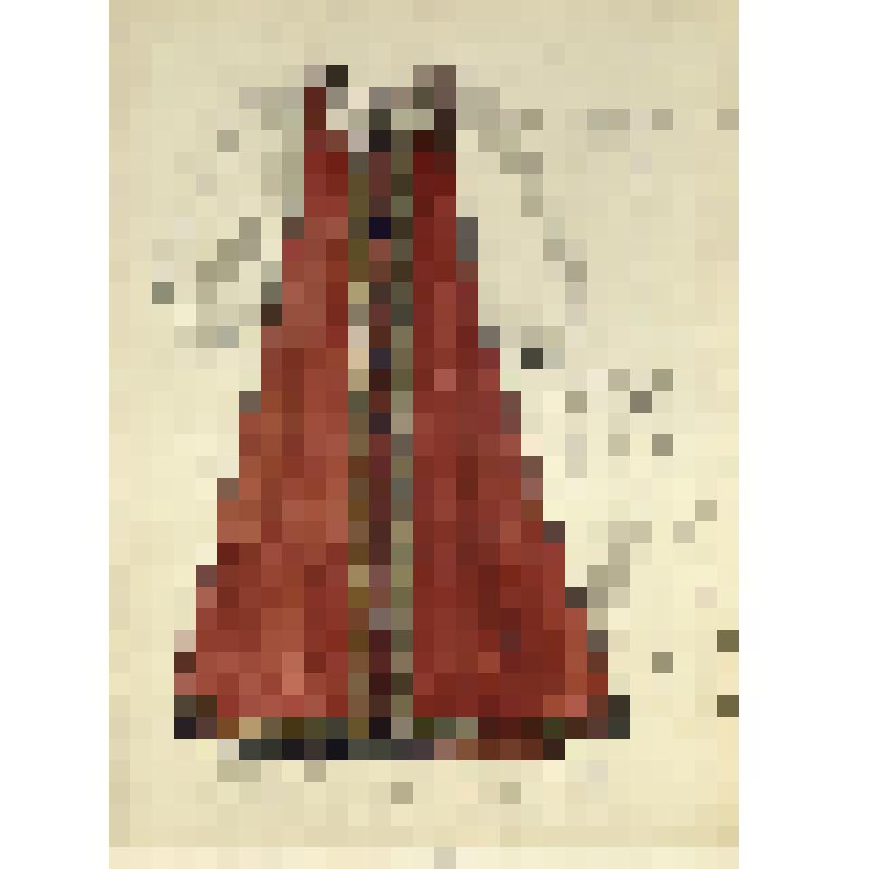 Зарисовка праздничного костюма. Из альбома "Русская народная одежда". Часть 1