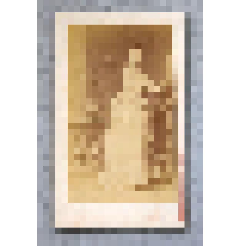 Фото. Дама у высокого столика