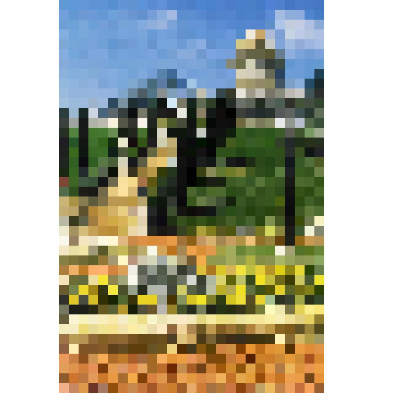 Открытка. Усыпальница Баба на горе Кармель, Хайфа, Израиль