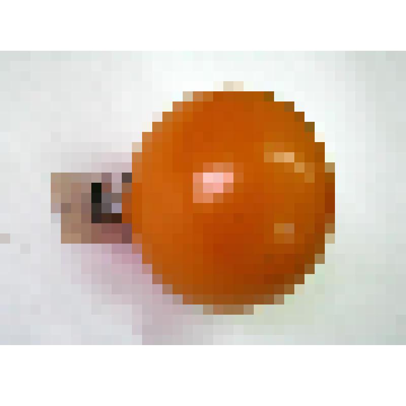 Игрушка елочная "Шар желтый"