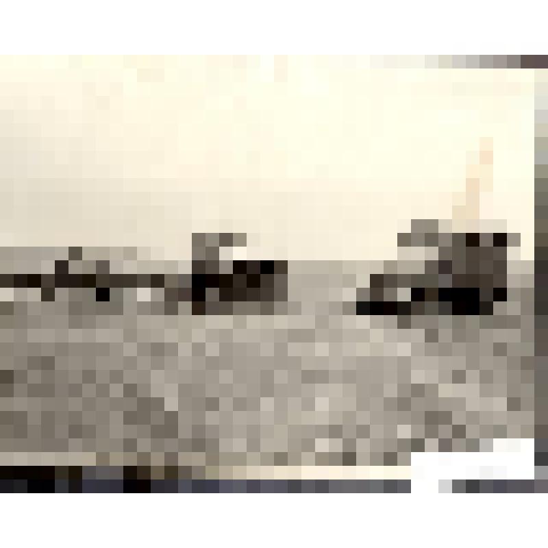 Фотография черно-белая, сюжетная. Техническая  помощь в полевых условиях -ремонт тракторов