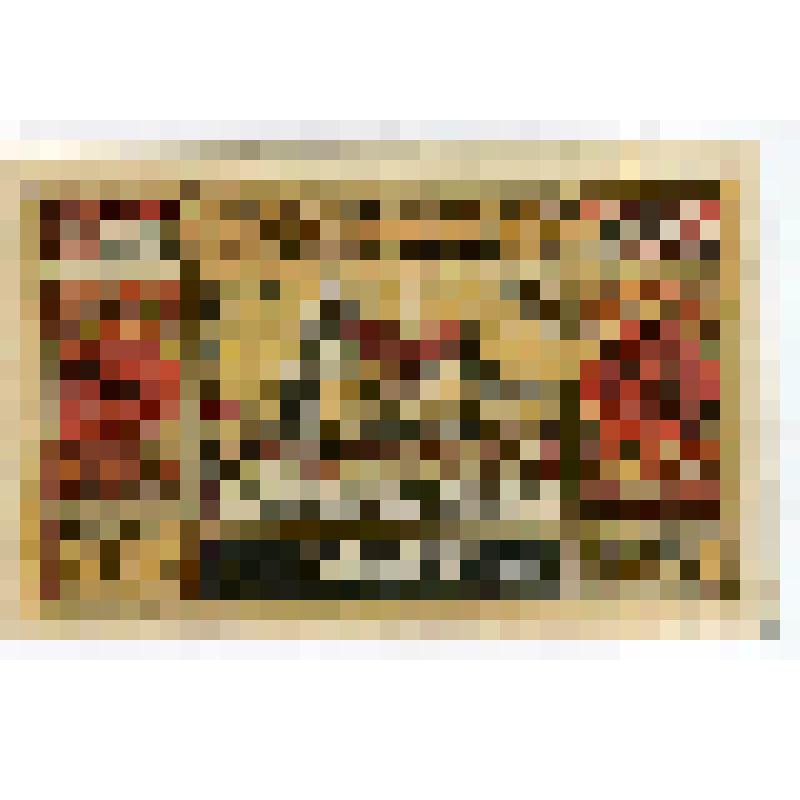 Бумажный денежный знак. Нотгельд г. Вильснак. Осада города в 1383 г. 100 пфеннигов. Германский Рейх (Веймарская республика)