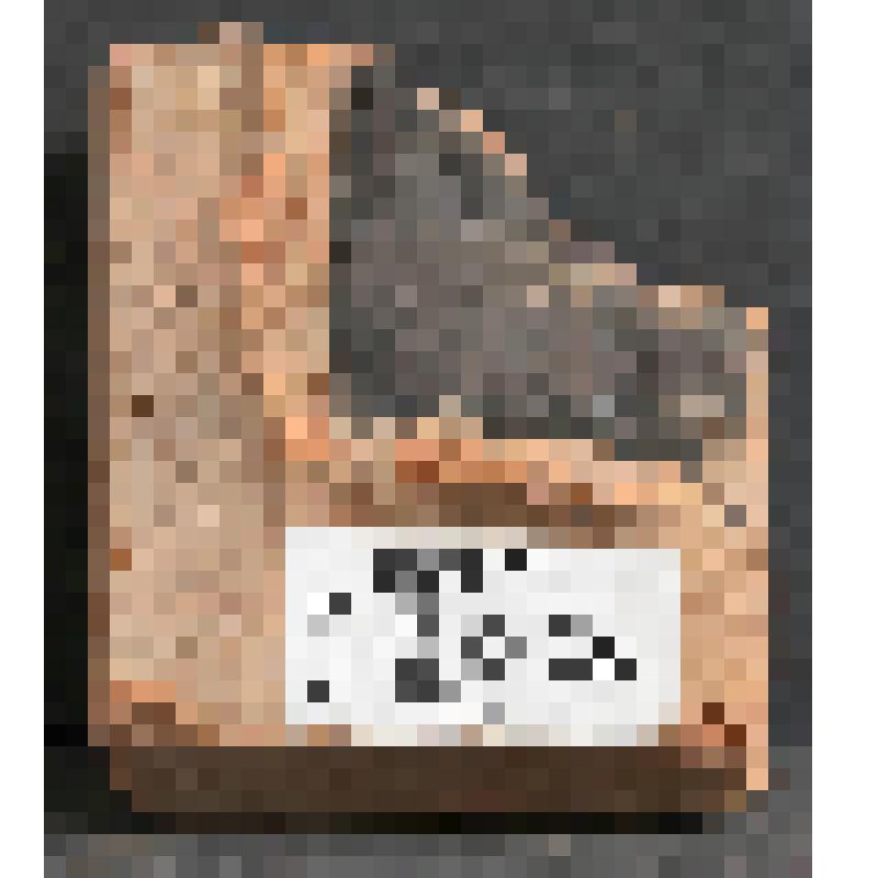 Изразец печной стенной расписной. Фрагмент: правый нижний угол