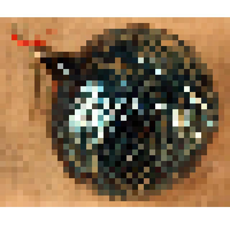 Игрушка елочная. Шар с «переплетением» (синий), из коллекции игрушек для Новогодней елки