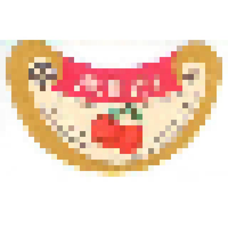 Кольеретка-этикетка горловая к напитку «Вишня» производства Краснокутского райпищекомбината Саратовской области, из коллекции кольереток – этикеток горловых к безалкогольным напиткам