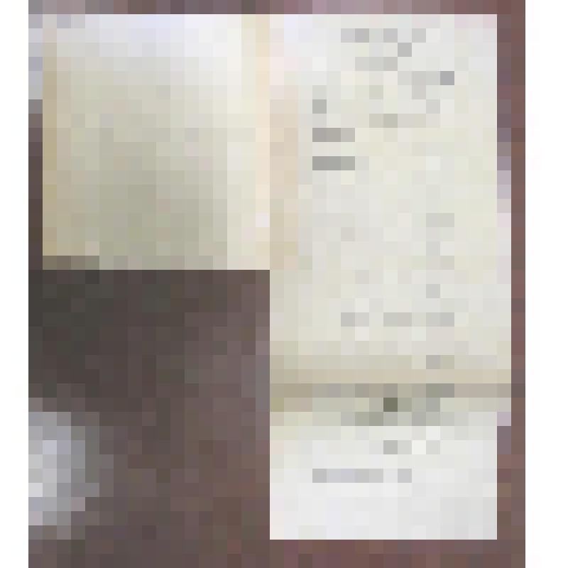 Программа спектакля "Битва жизни". Маш. копия, склеены