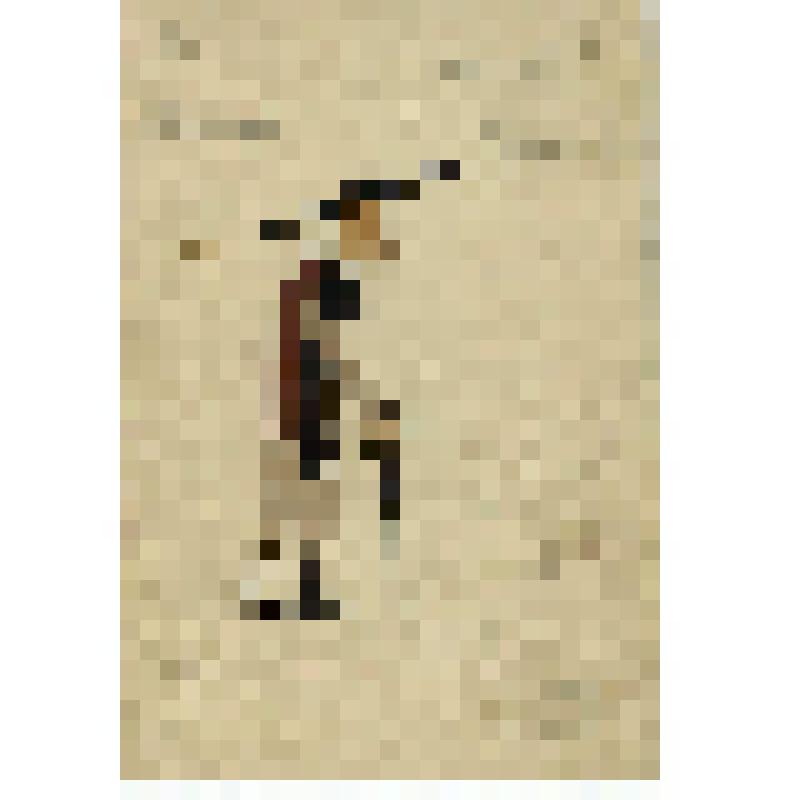 Эскиз костюма. Звонарь, 1 картина 1 акта. "Комедианты". Глиэр Р.; 1931, балетм. Чекрыгин А.И., Петровский А.П. (режиссер), худ. Эрдман Б.Р