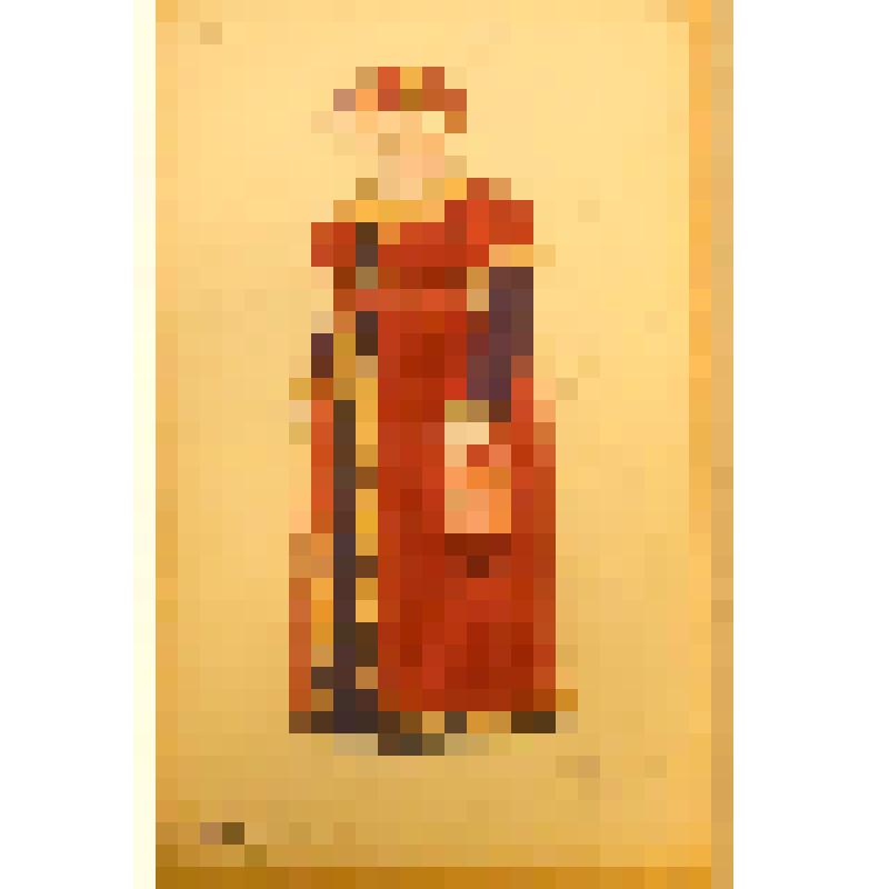 Эскиз костюма. "М-ль Рози". "Горе от ума" (Режиссер Б.Н. Норд). Москва, Госцентюз