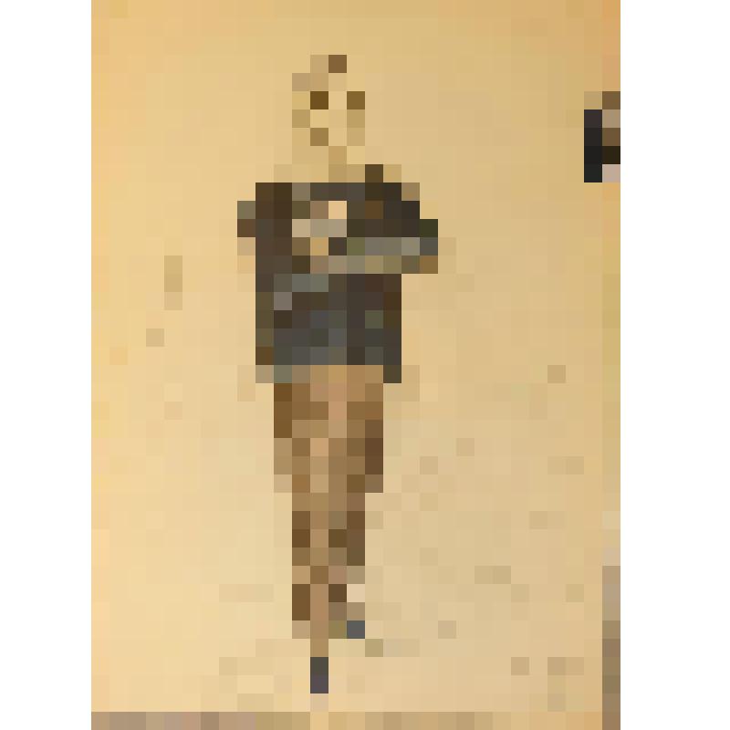 Эскиз костюма. "Глумов".(вариант -2). "Не все коту масленица" (Режиссер А. М. Лобанов). Москва, Московский театр Сатиры