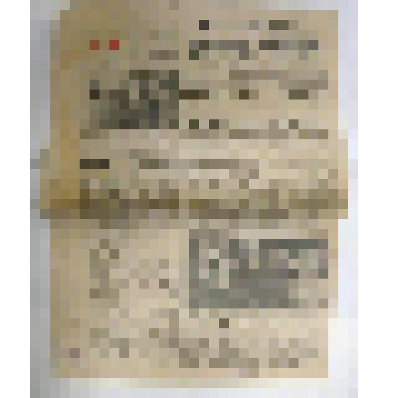 Газета "Göteborgs - tidningen", на шведском языке. Фотография группы актеров московских театров, на стр.4