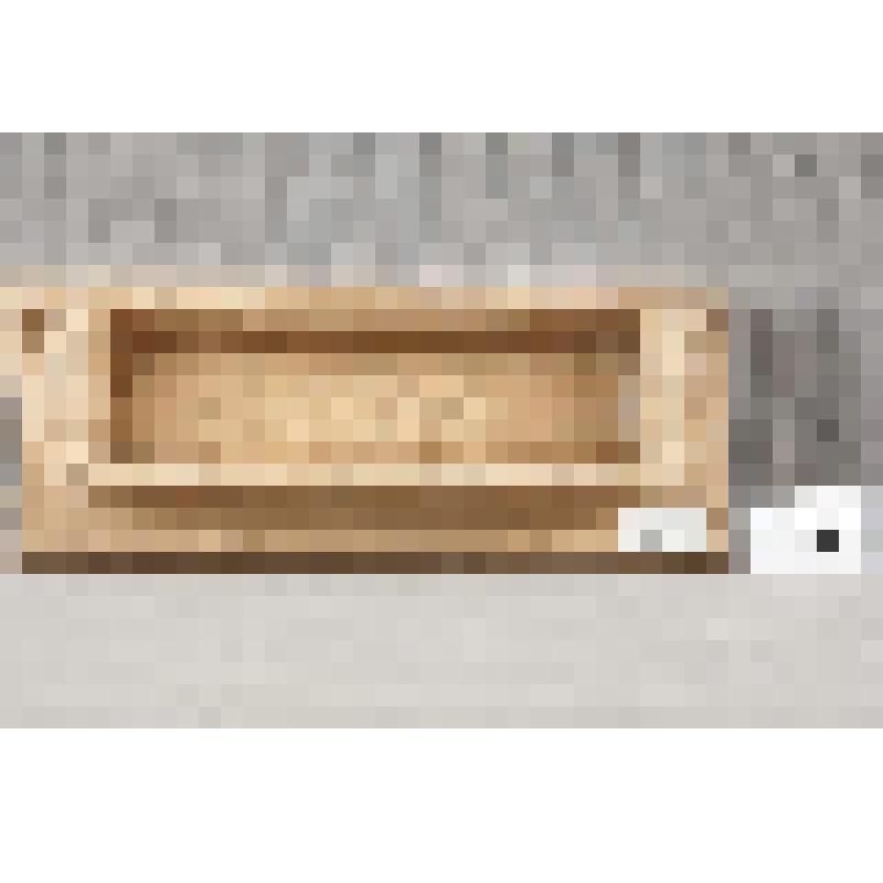 Изразец печной гладкий угловой