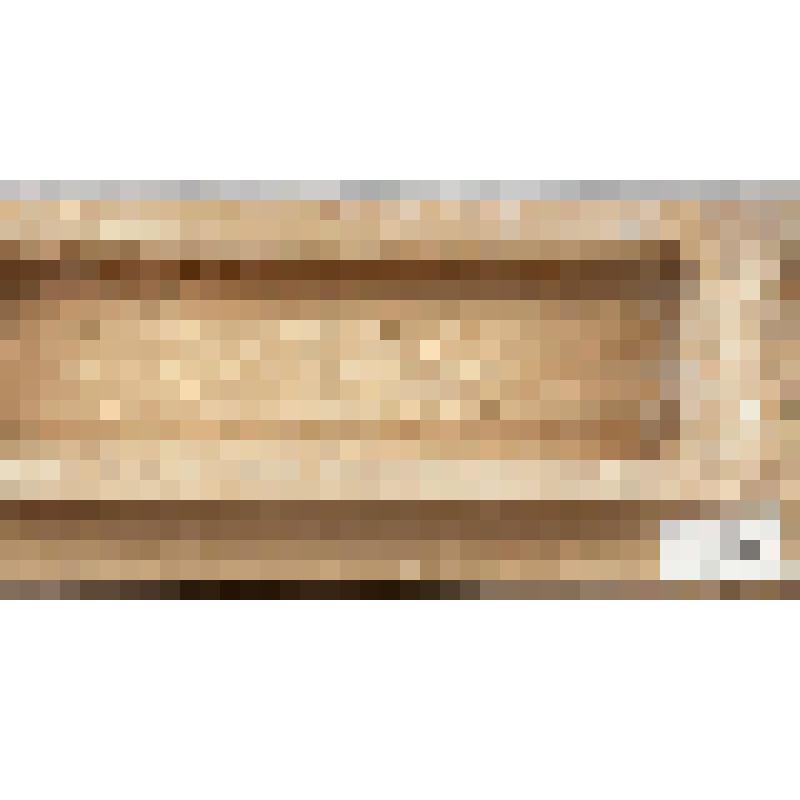 Изразец печной гладкий угловой