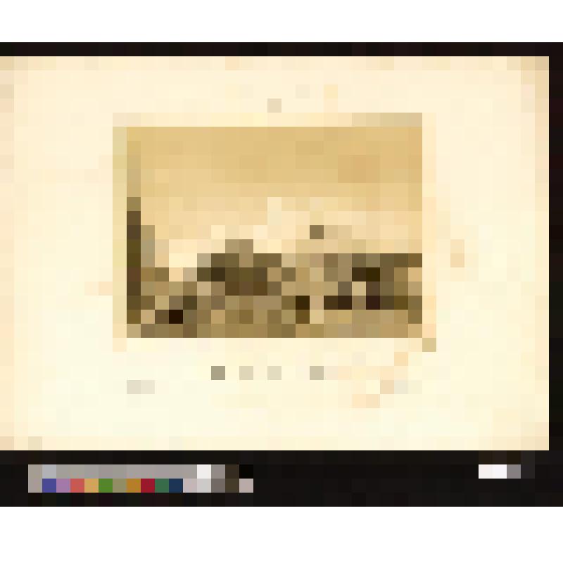 Вид улицы с входом в Ботанический сад в Палермо