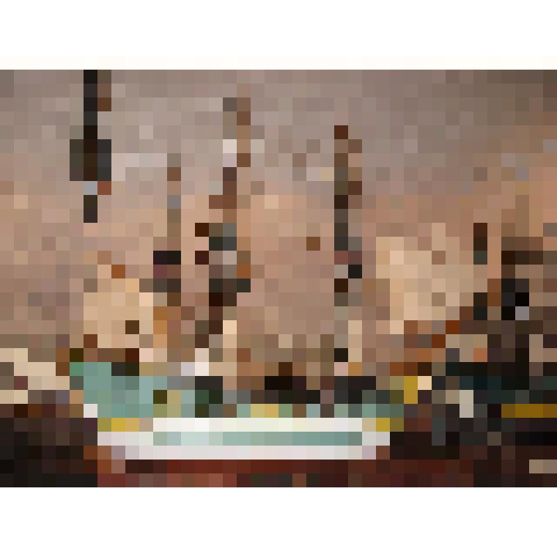 Модель. Фрегат 12-ти пушечный времен Петра I