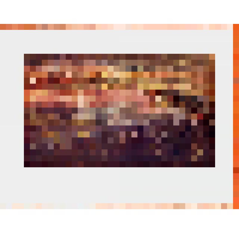 На берегу реки. Цветная репродукция