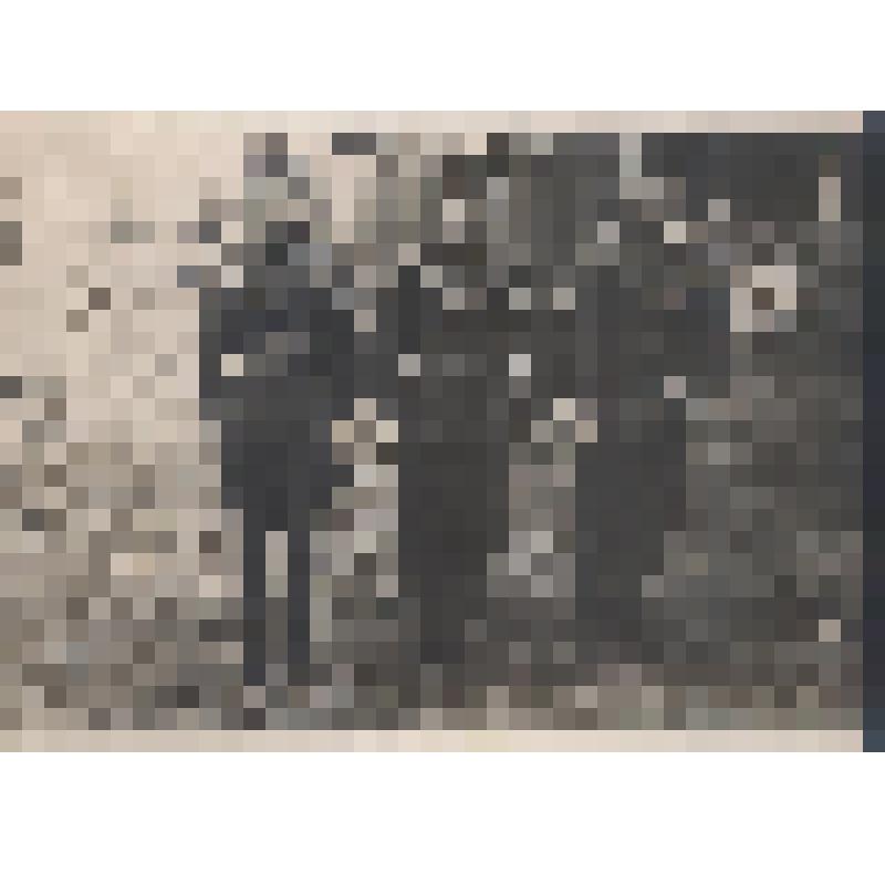 Фотография ч/б горноспасателей шахты "Комсомольская". Крайний слева - Руль Альфред Георгиевич. 1960г