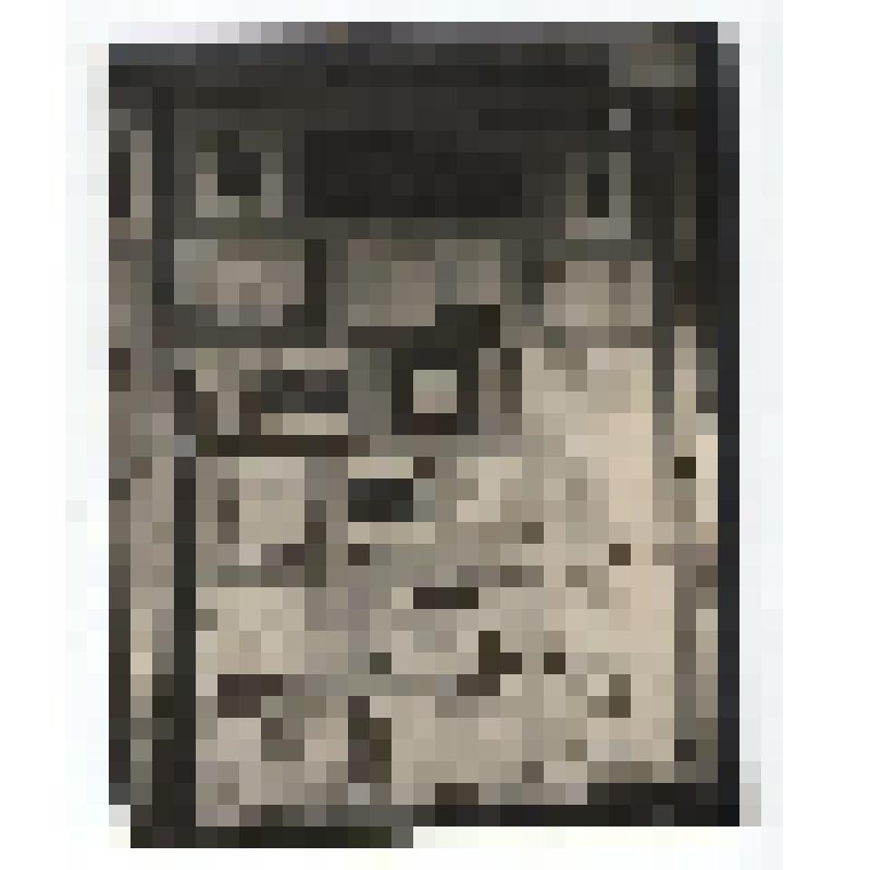 Ф/чб. Экспозиция Центрального музея АССР НП: отдел истории (Информационный стенд с фотодокументами в рамках). Энгельс. 1941