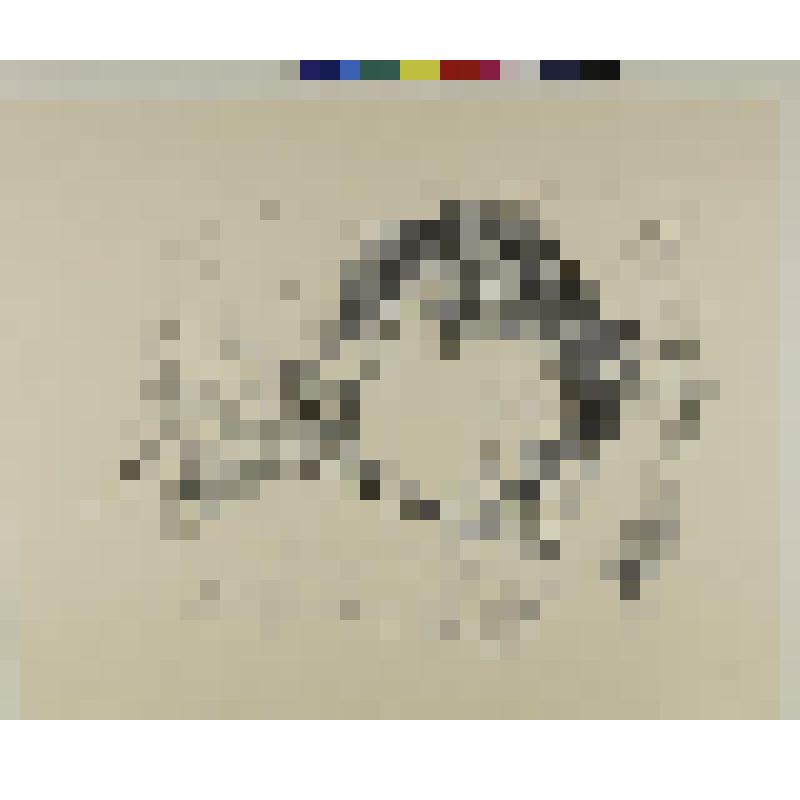 Спящий ребенок, гравюра