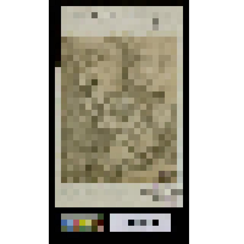 копия в ту же сторону с гравюры Рембрандта «Иакову приносят окровавленные одежды Иосифа. В. 38, NHD 122»