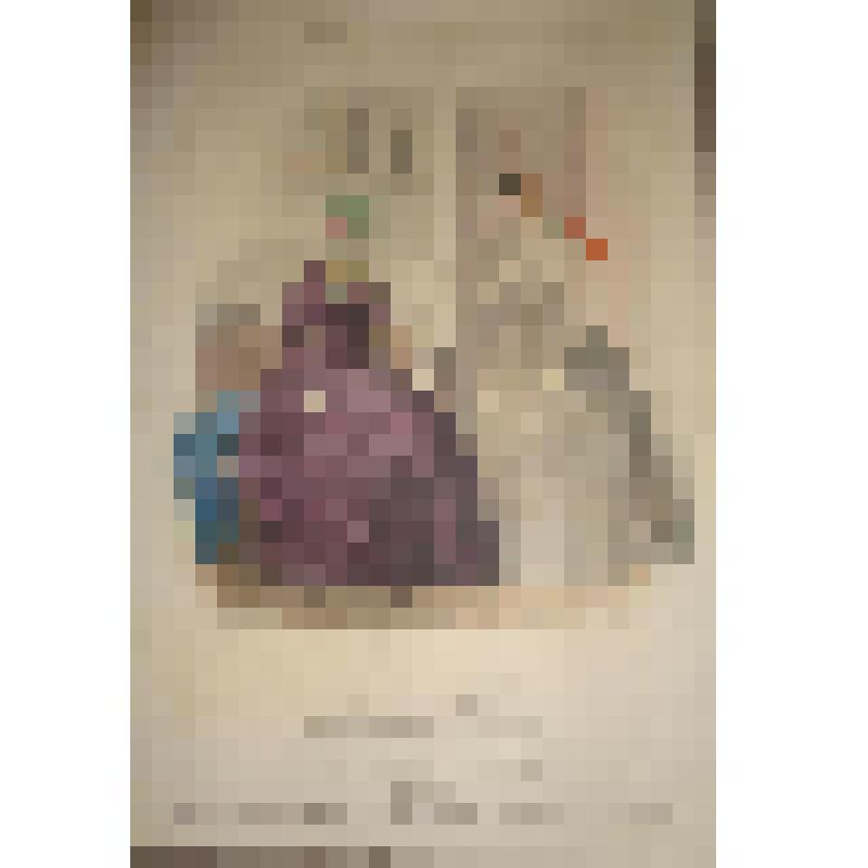 Литография. Лист из журнала  "Вестник моды". Женщины в сером и фиолетовом платьях