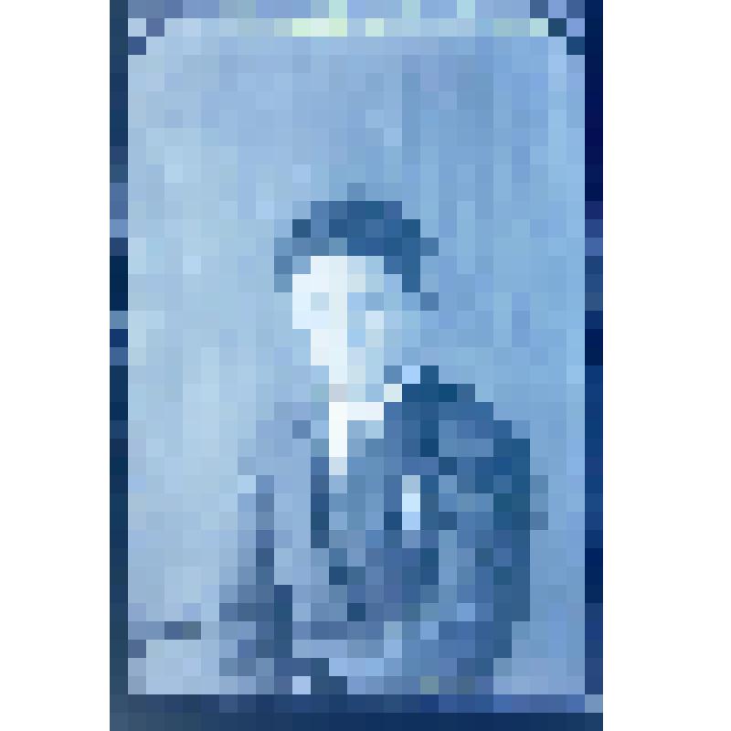 Негатив. Портрет поясной молодого человека