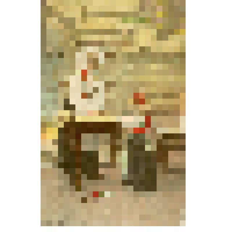 Открытка художественная с изображением женщины и девочки за кухонным столом