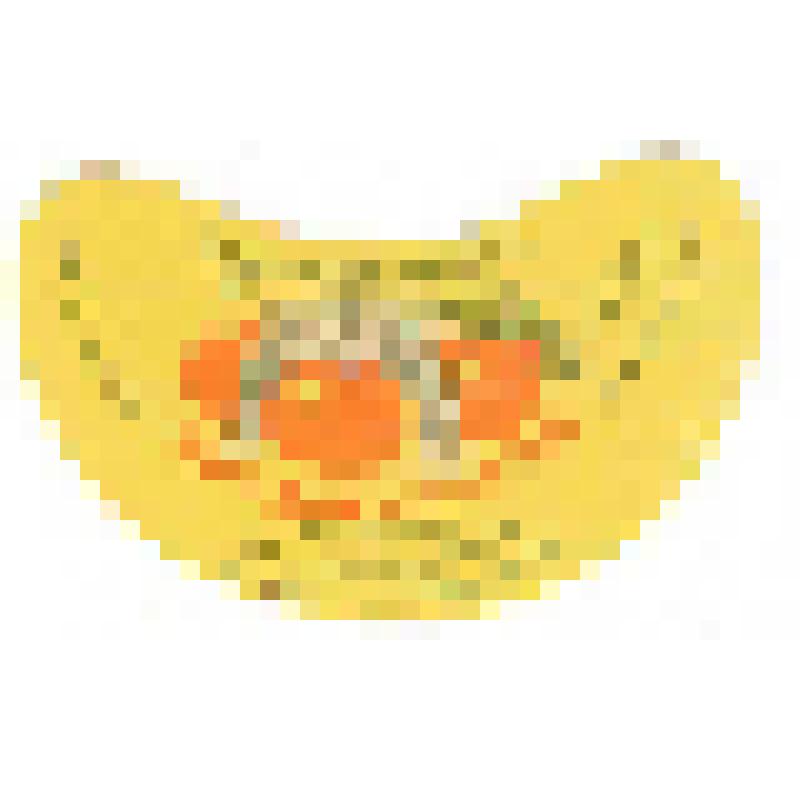 Кольеретка-этикетка горловая к напитку «Мандариновый» производства Краснокутского райпищекомбината Саратовской области, из коллекции кольереток – этикеток горловых к безалкогольным напиткам