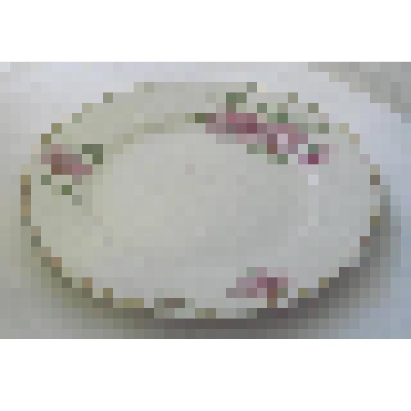 Тарелка десертная с изображением хризантем