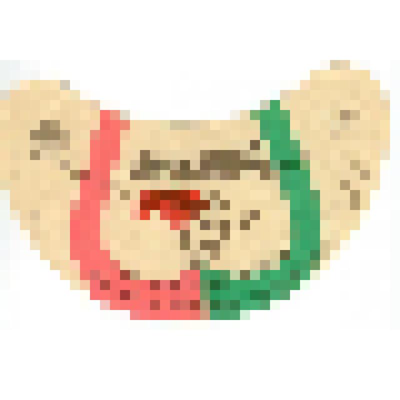 Кольеретка-этикетка горловая к напитку "Буратино" производства Саратовского пиво-безалкогольного завода, из коллекции кольереток - этикеток горловых к напиткам