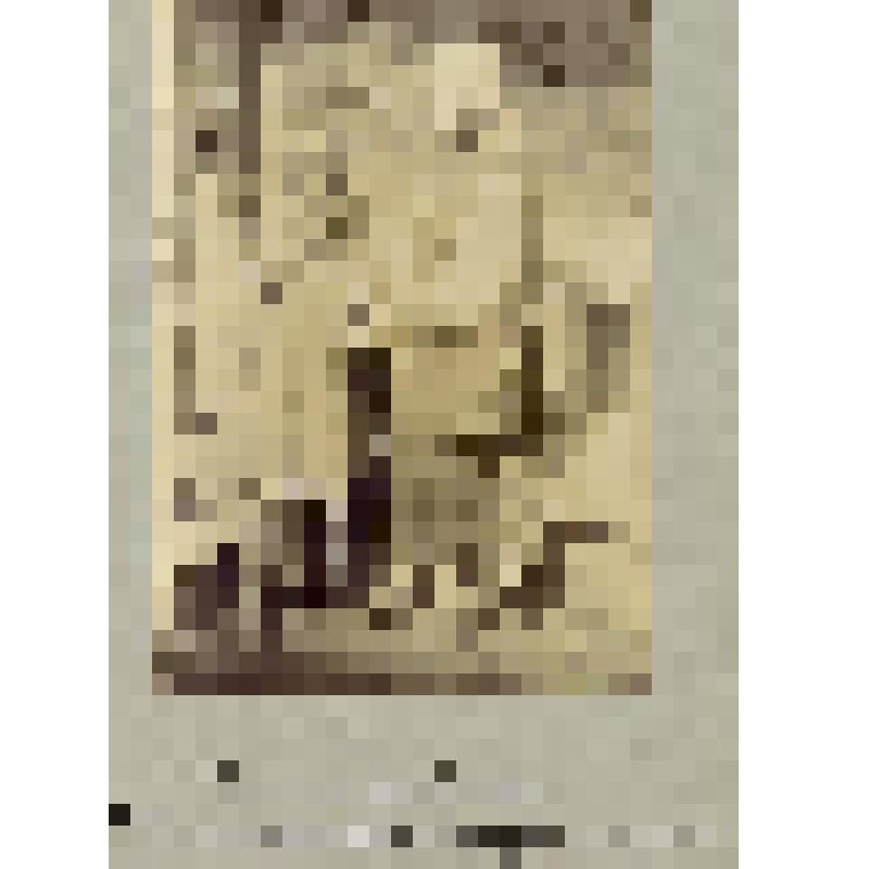 Фотоотпечаток. Девочка в будничной одежде и пожилая женщина в праздничном костюме. Украинцы