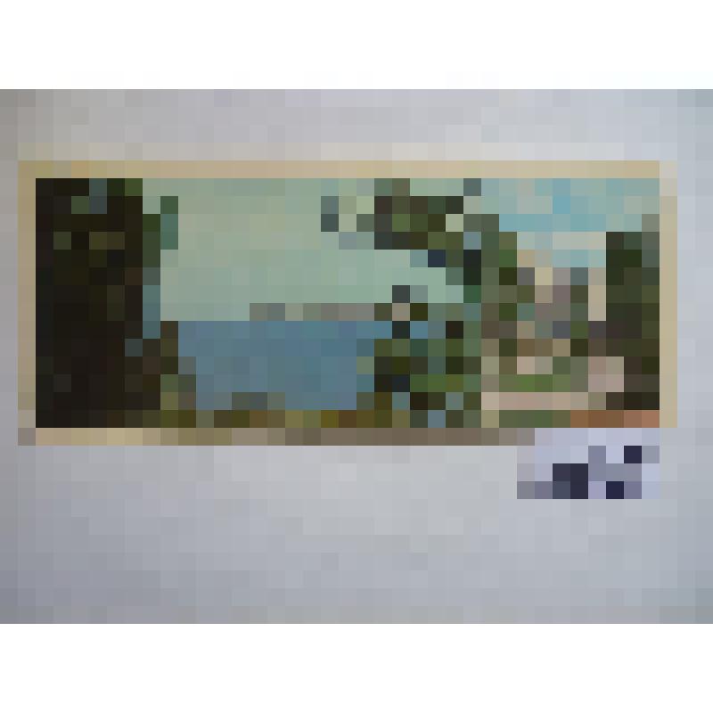 Комплект открыток "Симферополь". Открытка "Симферополь". Вид на Симферопольское водохранилище и новый жилой массив имени Мате Залки. Салон "Волшебница"