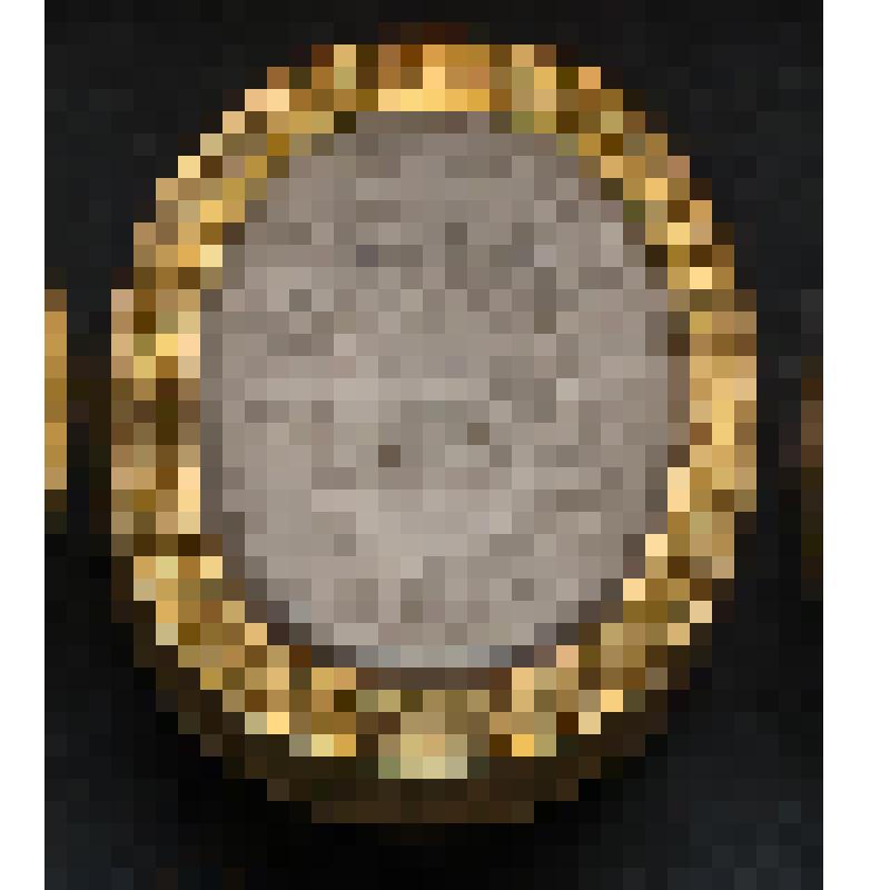 Гемма. Слепок. Волчица, вокруг - знаки зодиака