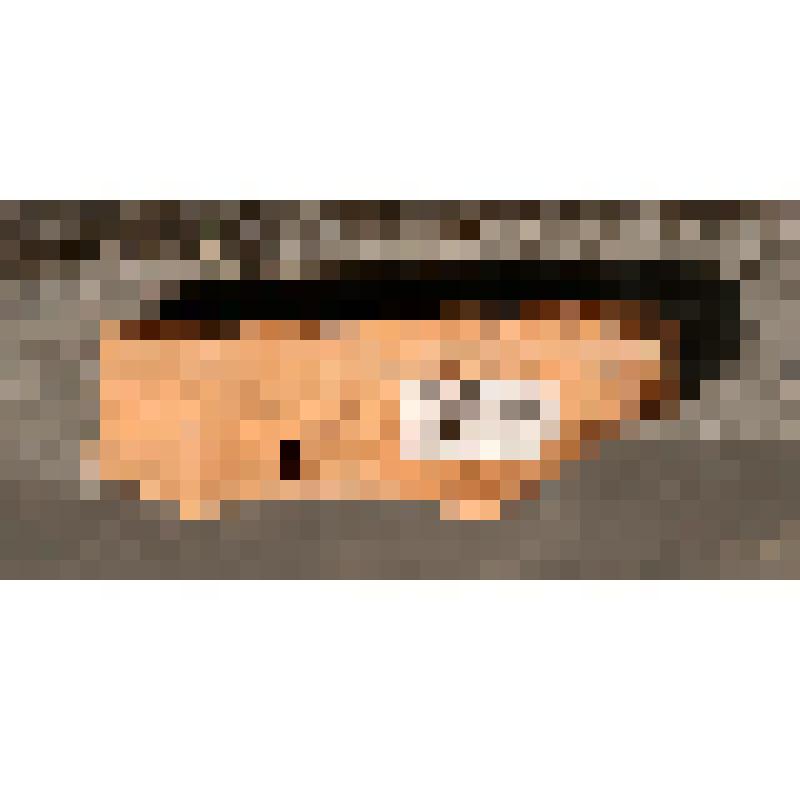 Изразец печной, нащельник, рельефный, терракотовый (красный). Фрагмент