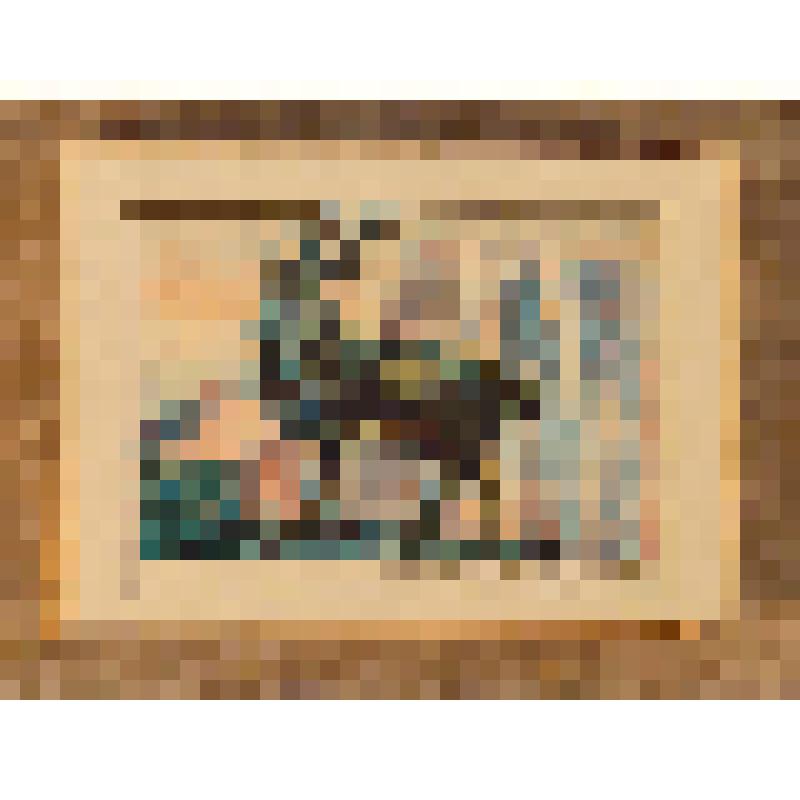 Коробок спичечный сувенирный "Винторогий козел", из набора спичек сувенирного "Занесены в Красную Книгу СССР". 1982 г