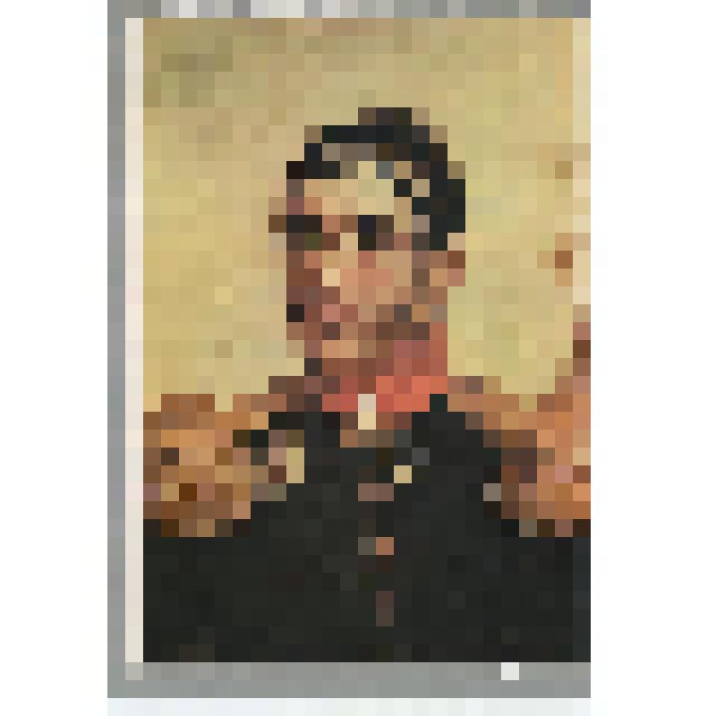 Открытка.Волконский Сергей Григорьевич (1788-1865) Репродкукция с портрета Д.Доу 1822г