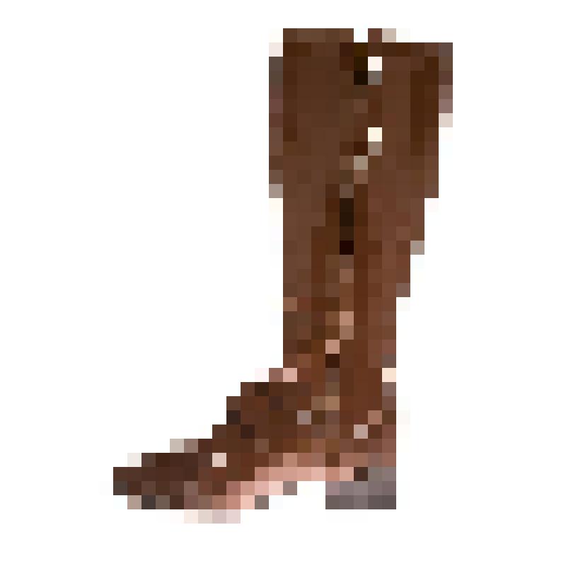 Сапог женский коричневого цвета весенне-осеннего направления