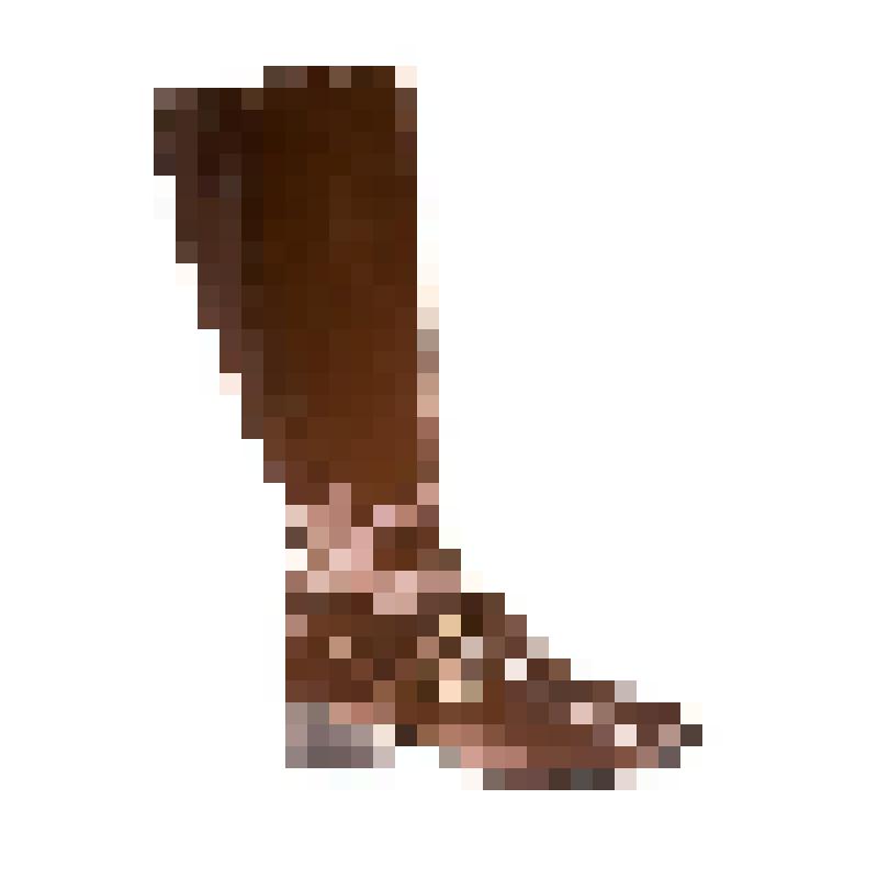 Сапог женский коричневого цвета весенне-осеннего направления