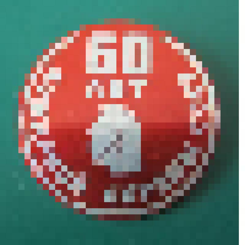 Значок «60 лет  пожарной охране»