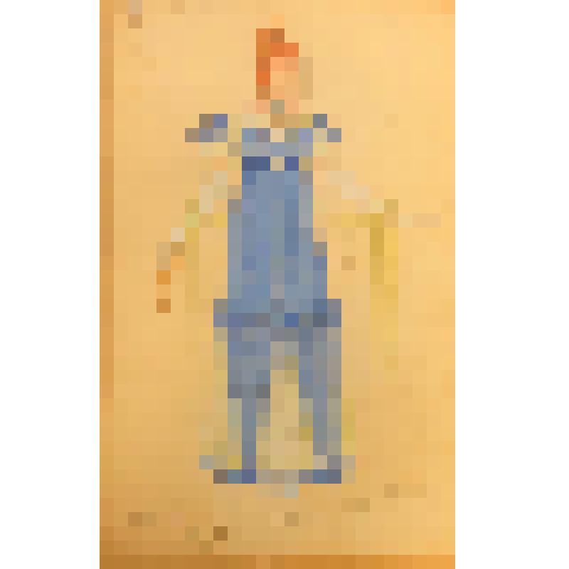 Эскиз костюма. "Госпожа "N". "Горе от ума" (Режиссер Б.Н. Норд). Москва, Госцентюз