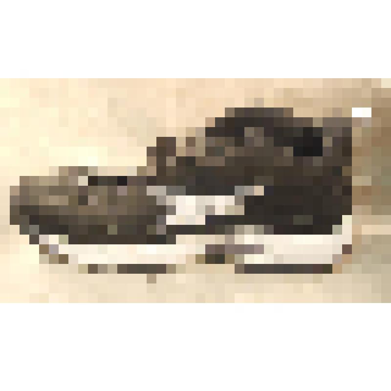 Кроссовок правый черно-белый Пашутина Е.Ю., капитана баскетбольной команды "Автодор" г.Саратова, из коллекции материалов о баскетбольном клубе "Автодор" города Саратова