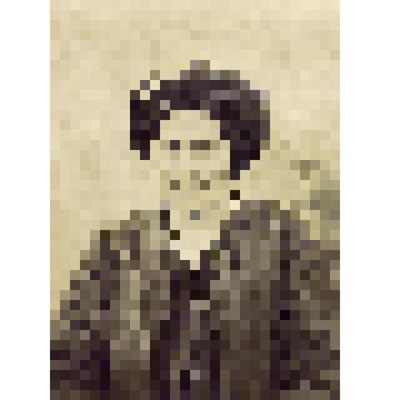 Фотоотпечаток. "Молодыця" молодая замужняя крестьянская женщина 22 лет. Украинцы