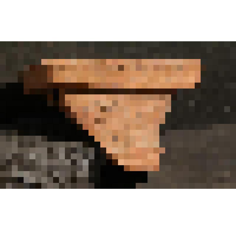 Изразец печной, поясок, гладкий расписной. Фрагмент